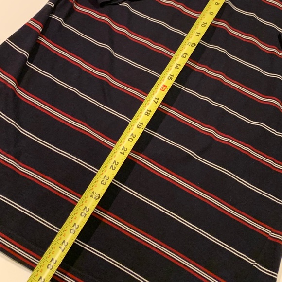 MEN’S AEROPOSTALE STRIPED POLO TEE. - Picture 7 of 8
